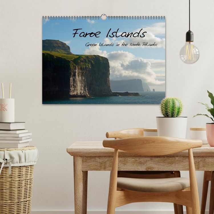 Produktbild: Faroe Islands / UK-Version (Wall Calendar 2026 DIN A3 landscape), CALVENDO 12 Month Wall Calendar