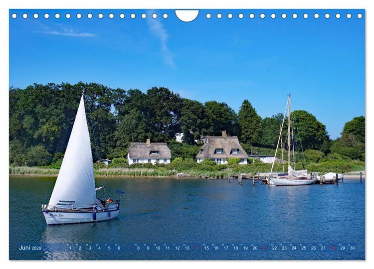 Produktbild: Kappeln und die Schlei (Wandkalender 2026 DIN A4 quer), CALVENDO Monatskalender