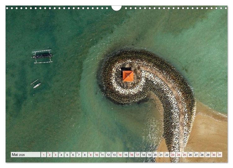 Produktbild: Indonesien von oben - spektakul&auml;re Landschaften aus der Vogelperspektive (Wandkalender 2026 DIN A3 quer), CALVENDO Monatskalender