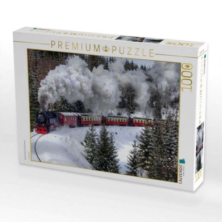 Produktbild: CALVENDO Puzzle Brockenbahn bei Drei Annen | 1000 Teile Lege-Gr&ouml;&szlig;e 64x48cm Foto-Puzzle f&uuml;r gl&uuml;ckliche Stunden