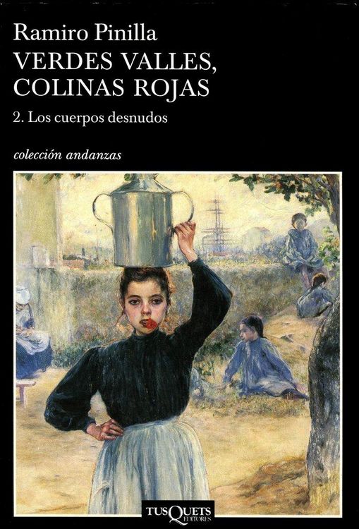 Produktbild: Verdes valles, colinas rojas : los cuerpos desnudos