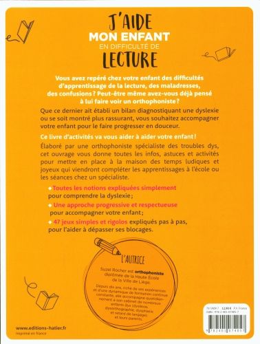Produktbild: J'aide mon enfant en difficult&eacute; de lecture