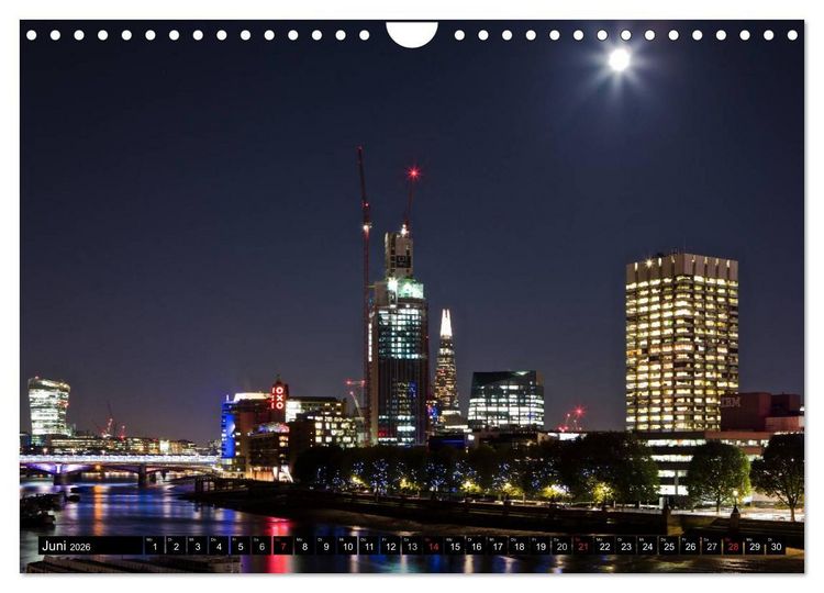 Produktbild: Wundervolles London (Wandkalender 2026 DIN A4 quer), CALVENDO Monatskalender