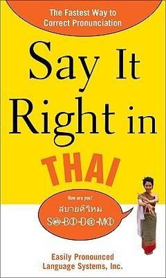 Produktbild: Say It Right in Thai