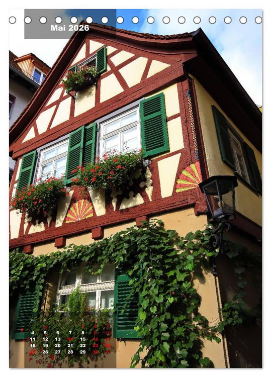 Produktbild: Kulturstadt Schw&auml;bisch Hall (Tischkalender 2026 DIN A5 hoch), CALVENDO Monatskalender