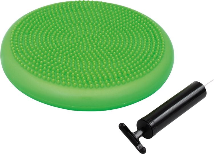 Produktbild: Schildkr&ouml;t 960230 - Balance-Kissen inkl. Handpumpe, 33cm, gr&uuml;n