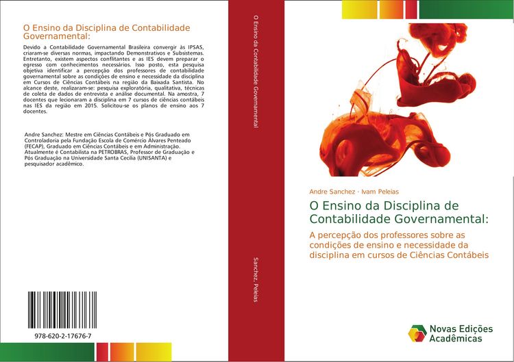 Produktbild: O Ensino da Disciplina de Contabilidade Governamental: