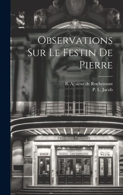 Produktbild: Observations Sur Le Festin De Pierre