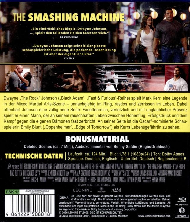 Produktbild: The Smashing Machine