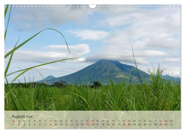 Produktbild: Entdecke El Salvador (Wandkalender 2026 DIN A3 quer), CALVENDO Monatskalender