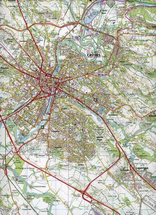 Produktbild: Castres.le Sidobre.PNR du Haut Languedoc 1:25 000