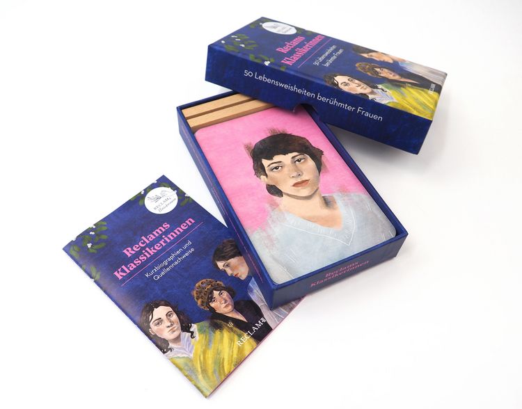 Produktbild: Reclams Klassikerinnen. 50 Lebensweisheiten ber&uuml;hmter Frauen
