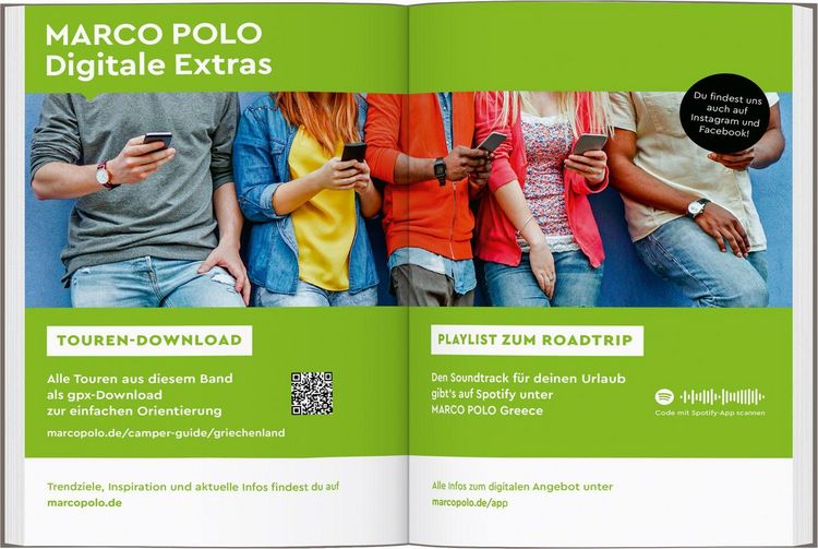Produktbild: MARCO POLO Camper Guide Griechenland