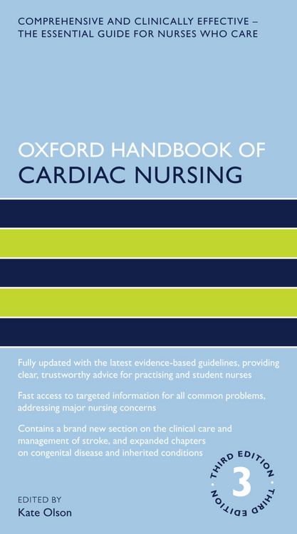 Produktbild: Oxford Handbook of Cardiac Nursing