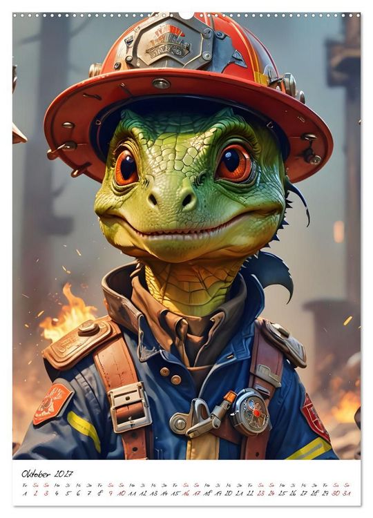 Produktbild: Arbeitswelt der Dinosaurier (hochwertiger Premium Wandkalender 2027 DIN A2 hoch), Kunstdruck in Hochglanz
