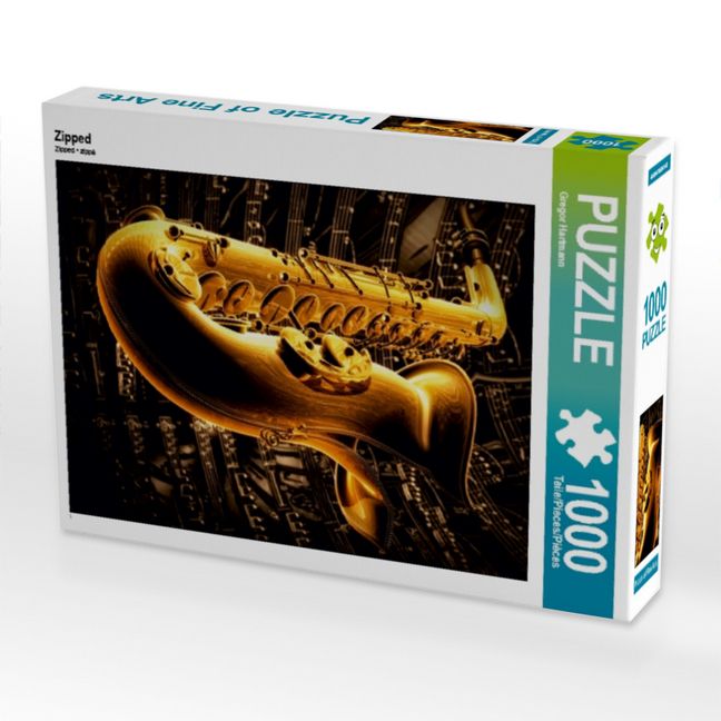 Produktbild: CALVENDO Puzzle Zipped 1000 Teile Puzzle hoch | 1000 Teile Lege-Gr&ouml;&szlig;e 64 &times; 48 cm Foto-Puzzle f&uuml;r gl&uuml;ckliche Stunden