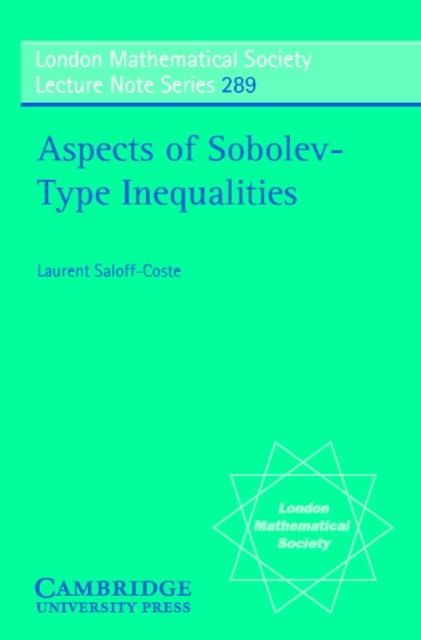 Produktbild: Aspects of Sobolev-Type Inequalities