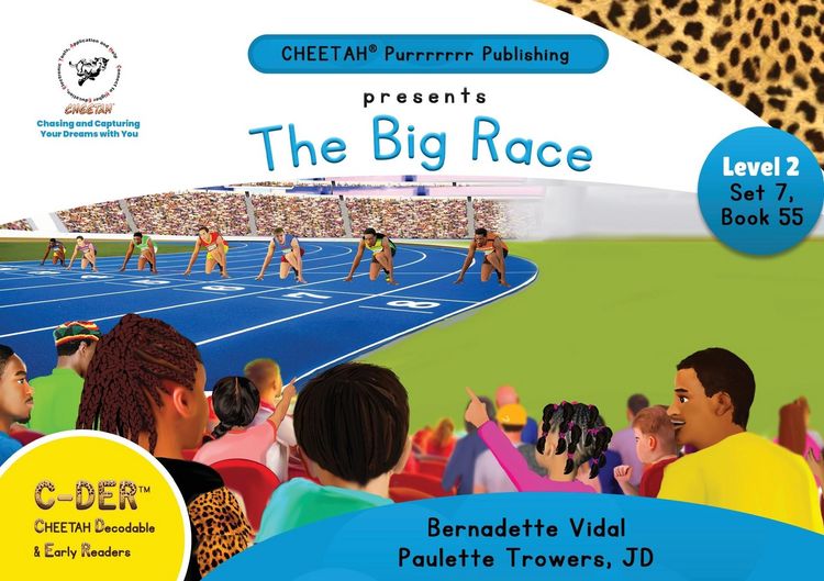 Produktbild: C-DER (Cheetah Decodable & Early Readers) Set 7, Book 55, The Big Race
