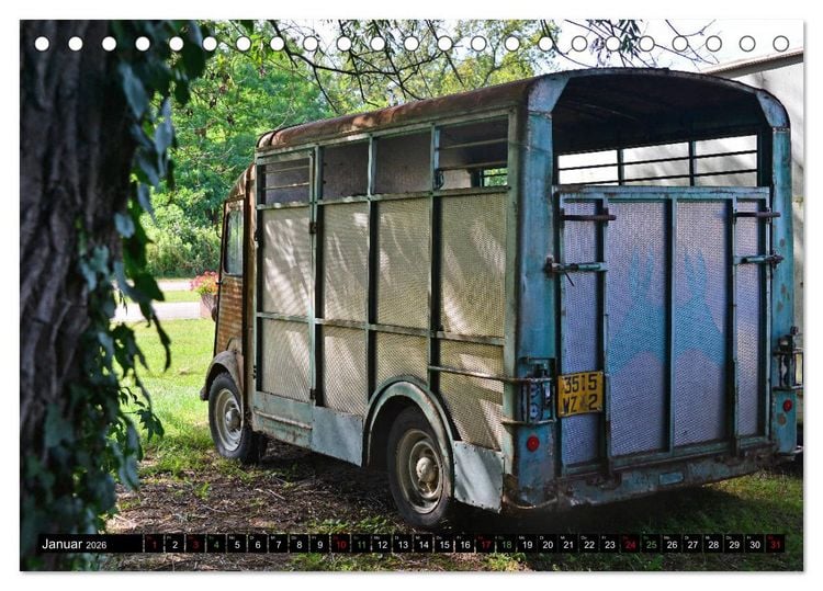 Produktbild: Citro&euml;n HY der Kult -Transporter (Tischkalender 2026 DIN A5 quer), CALVENDO Monatskalender