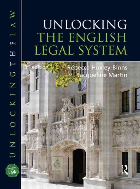 Produktbild: Unlocking the English Legal System