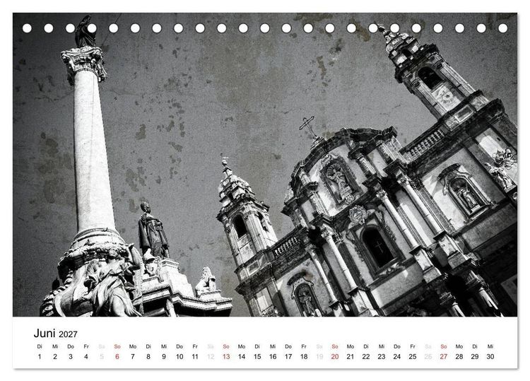Produktbild: Silberstein portr&auml;tiert Palermo (Tischkalender 2027 DIN A5 quer), CALVENDO Monatskalender