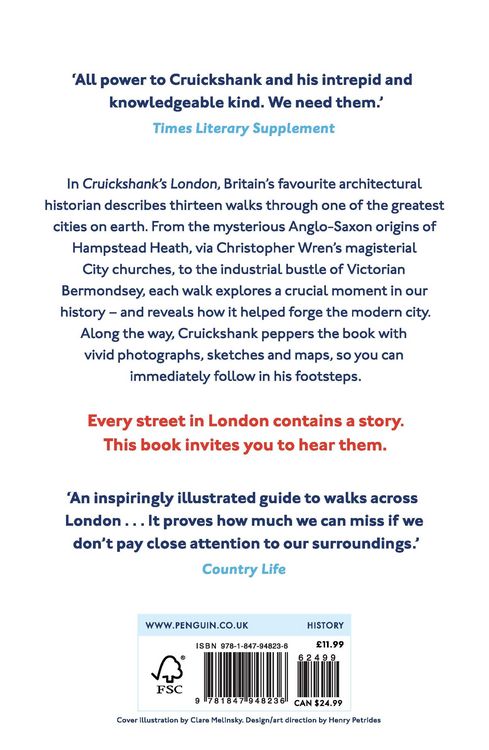 Produktbild: Cruickshank's London: A Portrait of a City in 13 Walks