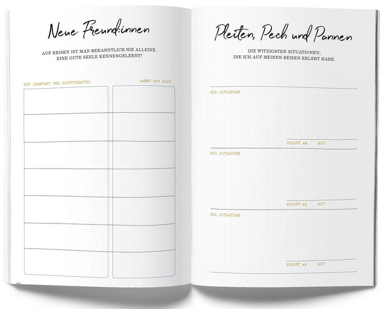 Produktbild: GuideMe Reisetagebuch Travel Memories &bdquo;Meine Reisen&ldquo;