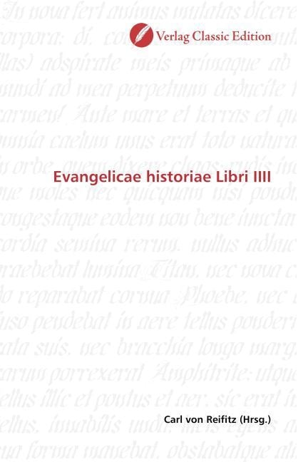Produktbild: Evangelicae historiae Libri IIII