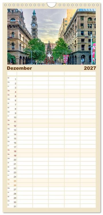 Produktbild: Familienplaner 2027 - Sydney - Pulsierendes Herz Australiens mit 5 Spalten (Wandkalender, 21 x 45 cm) CALVENDO
