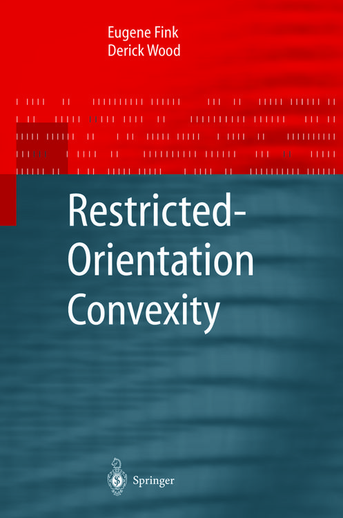 Produktbild: Restricted-Orientation Convexity