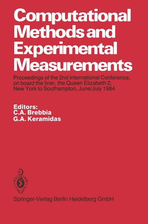 Produktbild: Computational Methods and Experimental Measurements