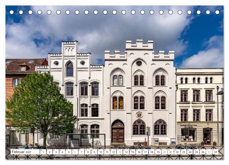 Produktbild: Schleswig-Holstein - Hansestadt L&uuml;beck (Tischkalender 2027 DIN A5 quer), CALVENDO Monatskalender