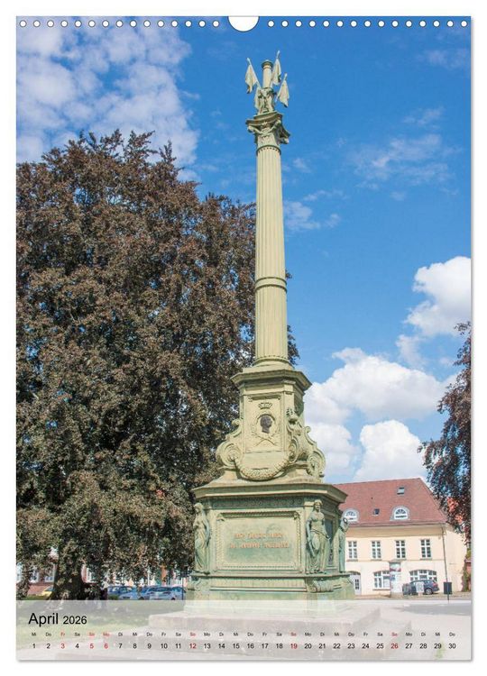 Produktbild: Historisches G&uuml;strow (Wandkalender 2026 DIN A3 hoch), CALVENDO Monatskalender