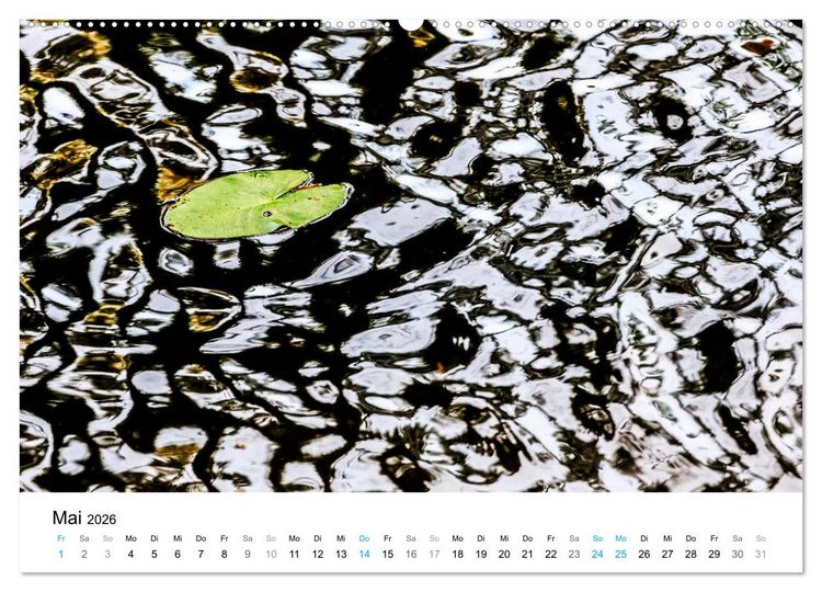 Produktbild: Wasser-Farben (Wandkalender 2026 DIN A2 quer), CALVENDO Monatskalender