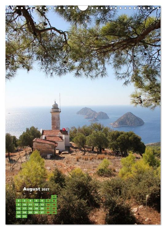 Produktbild: Lykische K&uuml;ste - Historische Landschaft am t&uuml;rkischen Mittelmeer (Wandkalender 2027 DIN A3 hoch), CALVENDO Monatskalender