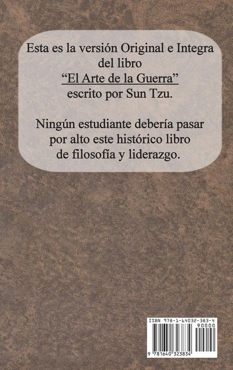 Produktbild: El Arte de la Guerra