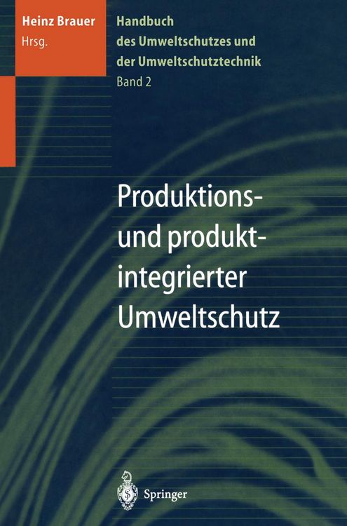 Produktbild: Handbuch des Umweltschutzes und der Umweltschutztechnik