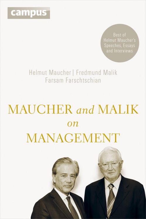Produktbild: Maucher and Malik on Management