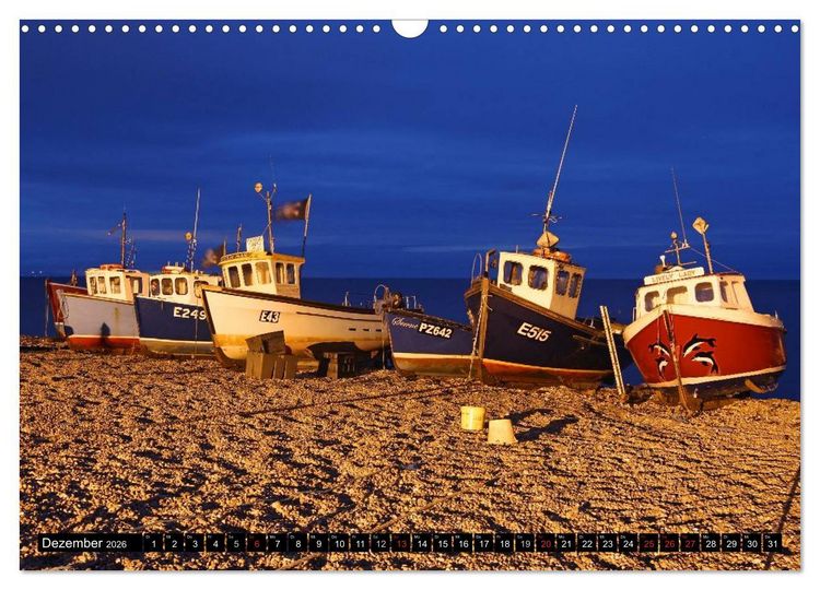 Produktbild: Cornwall - Devon Somerset Dorset (Wandkalender 2026 DIN A3 quer), CALVENDO Monatskalender