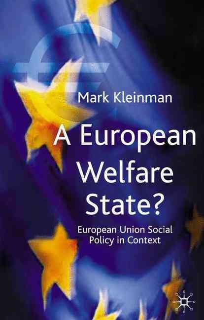 Produktbild: European Welfare State