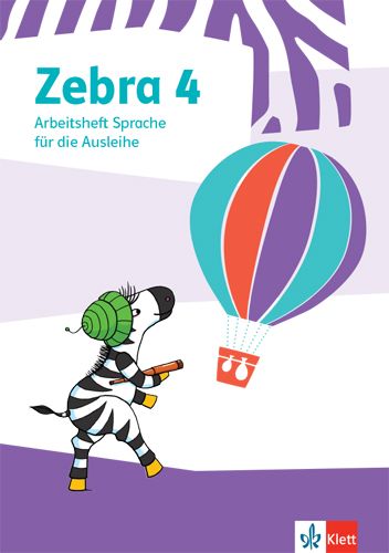 Produktbild: Zebra 4. Heft Sprache f&uuml;r die Ausleihe
