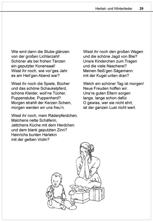 Produktbild: Die sch&ouml;nsten Herbst- und Winterlieder mit allen bekannten Weihnachtslieder - Das Liederbuch