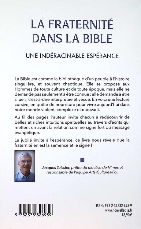 Produktbild: La fraternite dans la bible