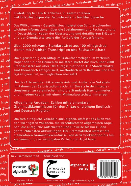Produktbild: Das Willkommens- Gespr&auml;chsbuch Deutsch - Englisch f&uuml;r Weltb&uuml;rger