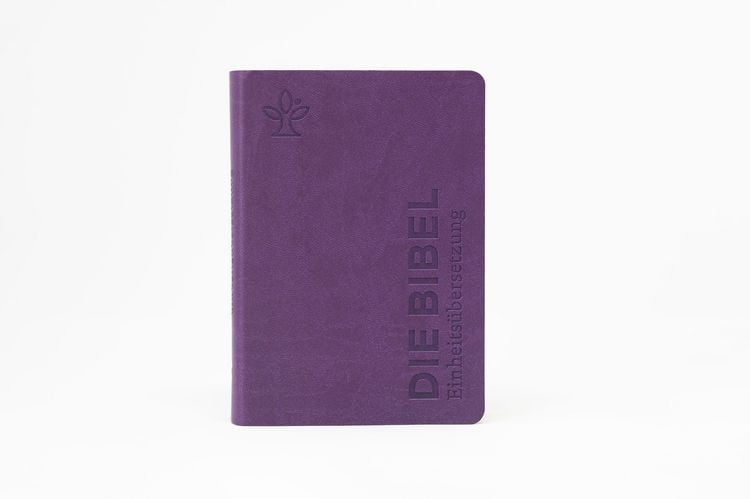 Produktbild: Die Bibel. Senfkorn, Handschmeichler lila