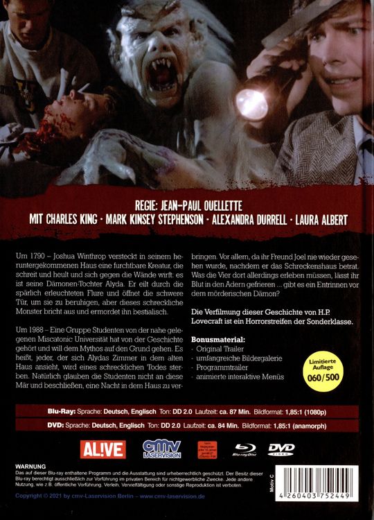 Produktbild: The White Monster - Cover C (Limitiertes Mediabook