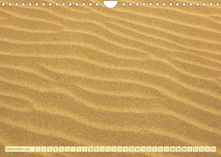 Produktbild: Am Strand - Fundst&uuml;cke und Kunstwerke (Wandkalender 2022 DIN A4 quer)