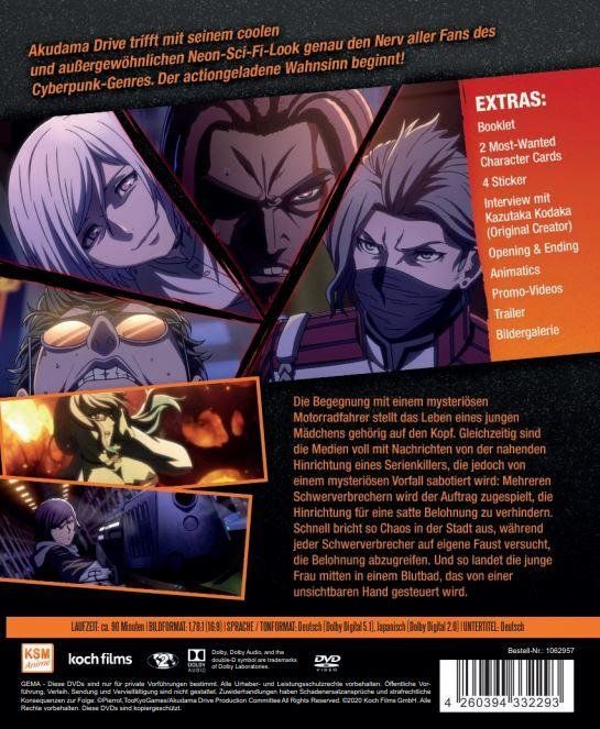 Produktbild: Akudama Drive - Staffel 1 - Vol. 1 (Ep. 1-4)
