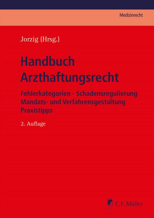 Produktbild: Handbuch Arzthaftungsrecht