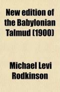 Produktbild: New Edition of the Babylonian Talmud (2; V. 10); English Translation